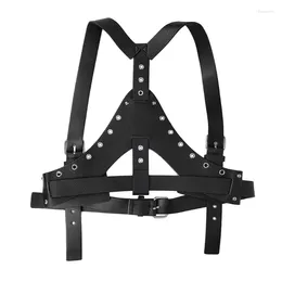 Belts PU Waist Strap Suspender Bondage Belt Punk Body Adjustable For Woman
