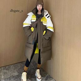 dhgate north the face jacket women Popular Design Slim Fit Thickened and Long Warm Parka Down Jacket