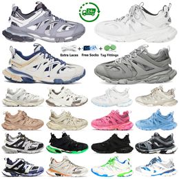 Track 3.0 Designer Scarpe casual Uomo Donna Sneaker da skate Triple Nero Bianco Rosa Blu Marrone Grigio Uomo Donna Tracce Scarpe da ginnastica Scarpe da ginnastica sportive Scarpe con plateau di marca