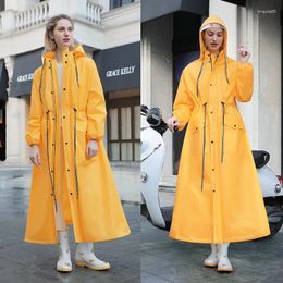 Raincoats Single Jacket Motorcycle Rain Bicycle Raincoat Women's Poncho Women Cycling Full-body With Long Adult