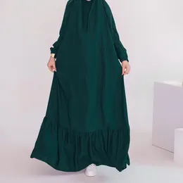 Ethnic Clothing Hooded Abaya Jilbab For Women Ramadan Muslim Hijab Long Dress One Piece Prayer Outfit Islam Dubai Turkey Modest Abayas