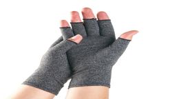 1 Pair Compression Arthritis Sports Gloves Wrist Support Cotton Joint Pain Relief Hand Brace Women Men Therapy Wristband6727997