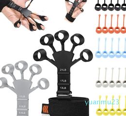 Hand Grips Silicone Gripster Strengthener Finger Stretcher Fitness Hand Grip Trainer Gripster Stretcher Guitar Athletes Finger Exerciser