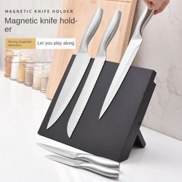 1pc Multifunctional Magnetic Knife Rack - Folding Kitchen Storage for Vegetable Knives and Tools - Creative Kitchen Accessory