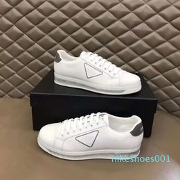 Casual Shoes Deluxe Men Polarius Onyx Resin Clear Bottom Running Sneaker Italy Delicate Low Tops White Calfskin Tennis Sports Shoes Box