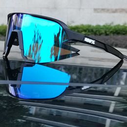 Occhiali da esterno 100S3 Nuovi occhiali antivento per la protezione degli occhi Moto Mountain Bike Corsa Alpinismo Occhiali da ciclismo T230420