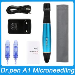 Dr.pen Ultima A1-W Wireless Auto Microneedle Skin Care System Adjustable Needle Lengths 0.25mm-3.0mm Electric Derma Pen Mesotherapy Facial Microneedling Tools