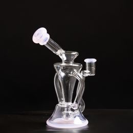 High quality Hookah recycler Oil rig smoking accessory glass puffco water pipe bong ash catcher Elf Bar beaker bong guns pistol ash catchers bong bongs pipe