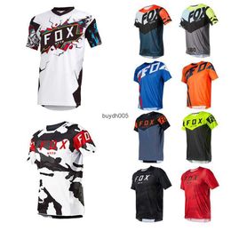 Men's t Shirt 2023 New Style Downhill Jerseys Http Fox Mountain Bike Mtb Offroad Dh Motorcycle Jersey Motocross Sportwear Racing Bike