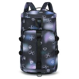 New large capacity travel bag independent shoe warehouse dry wet separation waterproof sports fitness Bag Backpack