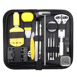 Watch Repair Kits Kit Professional Spring Bar Tool Set Case Opener Band Link Pin With Carry Tools &