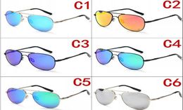 Neue Metall 4119 Sonnenbrille UV400 polarisierte Linse Frauen Männer Sport Sonnenbrille Mode Trend Radfahren Brillen Farben Outdoor Sunglasse9058518