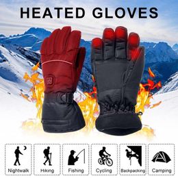 Party Favor VIP - Winter Thermal Gloves Waterproof Electric Heated 3200 MAh Battery Powered For Ski Climbing Heating