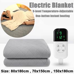 Electric Blanket High Quality Intelligent Heating Electric Blanket Winter Home Warming Products 9-level Temperature-Adjustable Heating Bed Sheets 231120