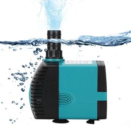 Aquariums Lighting 220V 240V Traquiet 360W Submersible Water Fountain Pump Philtre Fish Pond Aquarium Tank Eu Us 230711 Drop Delivery Dha9L