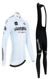 Cycling Jersey Sets Tour De Italy D039ITALIA Set Premium AntiUV Long Sleeve Downhill Suits Autumn QuickDry Pro Racing Uniform2387353