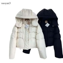 Down Puffer Womens Jacket Puff Hooded Designer Parka Women Zipper Coat Winter Warm Outwear Brand Ladies Fashion Short