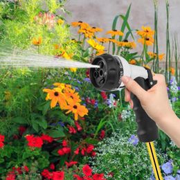 Watering Equipments Garden Hose Nozzle Multifunction Water Sprayer Pipe Tube High Pressure Plant Irrigation Gardening Accessories