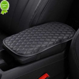 New PULeather Auto Center Console Cover Pad Waterproof Leather Protective Cushion Cover Car Seat Box Protection Cushion Hand Support