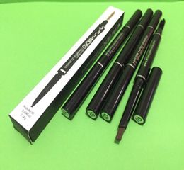 New arrival Makeup Eyebrow Enhancers Makeup Skinny Brow Pencil gold Double ended with eyebrow brush 4 Color 3873430