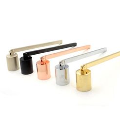 Stainless Steel Candle Flame Snuffer Wick Trimmer Tool Multi Colour Put Out Fire On Bell Easy To Use ZC02139894647