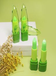 PEINIFEN Aloe vera gel Lipstick Gloss Color Changing Moisturizer Antidrying Desalination Finegrain Lip Blam Care5303512