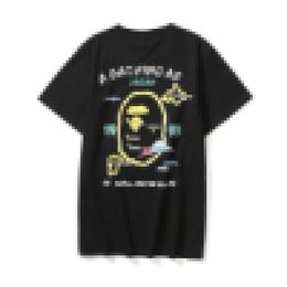 A BATHING APE Men T-Shirt Fuji Mountain Japan