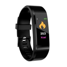 115Plus M5 Smart Bracelet Sports Pedometer Watch Fitness Running Walking Tracker Heart Rate Pedometer Smart Band