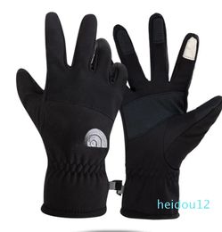 gloves new women man waterproof riding plus velvet thermal fitness outdoors Warm gloves Cycling motorcycle