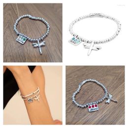 Link Bracelets 2023 Unode50 Delicate Fashion Plated 925 Silver Premium Luxury Women's Bracelet Summer Holiday Gift