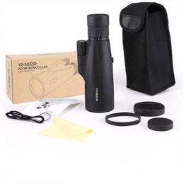 Telescope & Binoculars Monocular Zoom Powerful 10-30x50 Professional Monoculars Portable Camping Hunting Full Night Vision