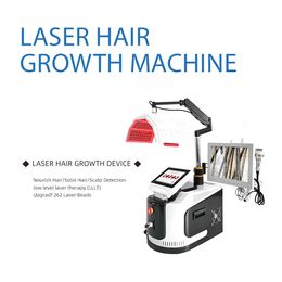 New Arrival Laser Hair Regrowth Speeding Hair Loss Therapy 650nm Diode Laser Apparatus 5 in 1 Oxygen Jet Follicle Energising PDT + High Frequency Comb Salon