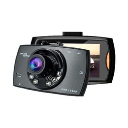 Araba Dijital Kamera G30 2.4 "Full HD 1080P Araba DVR Video Kaydedici Çizgi Kam 120 Derece Geniş Açı Hareket Algılama Gece Görüş G-Sensor