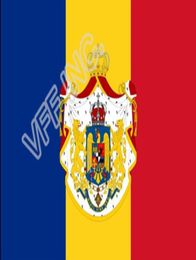 Kingdom of Romania Flag National Flag 3ft x 5ft Polyester Banner Flying 150 90cm Custom flag outdoor3966264