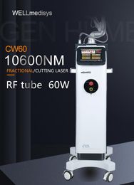 60w 1060nm CO2 Fractional Laser Stretch Mark Removal Vaginal Tightening Rejuvenation Laser Machine Scar Removal Machine with Coherent laser emitter