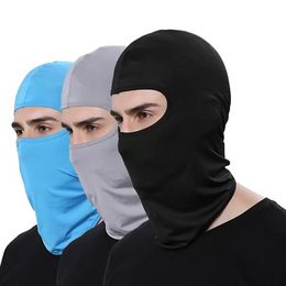 Cycling Motorcycle Face Mask Outdoor Sports Hood Full Cover Face Mask Balaclava Summer Sun Rotection Neck Scraf Riding Headgear e0420