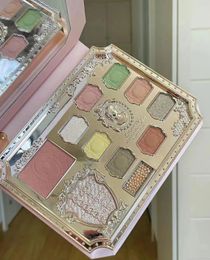 Eye Shadow Colorrose Moss Green Eye Shadow Pallete Blush High Gloss Embossed Intergrated Pallete 231120