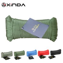 Cords Slings and Webbing Xinda catch rope mountaineering outdoor auxiliary line 9 core life-saving rope equipment safety rope 31 Metres 230419