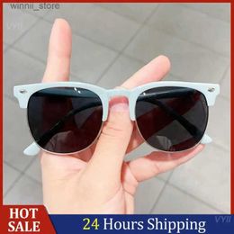 Sunglasses Boys And Girls Fashion Trendy Baby Sunglasses Uv Resistant Children Sunglasses Children Sunglasses Korean VersionL231120