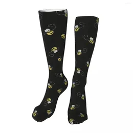 Men's Socks Lovely Bees Novelty Ankle Unisex Mid-Calf Thick Knit Soft Casual