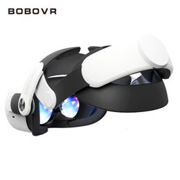 VR Glasses BOBOVR M2 Plus Head Strap For Oculus Quest 2 Enhanced Comfort Reduce Stress Elite Replacement Strap For Quest2 Accessory 230419
