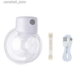 Breastpumps S12 Wearable Electric Breast Pump Silent Invisible Hands Free Breast Pump Comfort Milk Collector Milk Puller Q231120