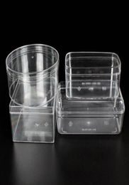 Other Festive Party Supplies Dessert Transparent Plastic Disposable Packaging Box Baking Cake Mousse Pastry3979435