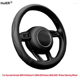 Steering Wheel Covers Car Cover Wrap For Sonata 2000 - On Santa Fe 2023 Azera 2006 2007 M Size