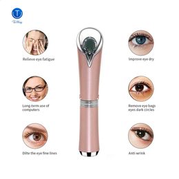 Eye Massager Beauty Care High Frequency Vibration Ionic Infusion Device Wrinkle Remover Relieves Dark Circles Tinwong 231118