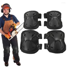 Knee Pads For Men Construction Arm Support Set Thigh Stabilisation Heavy Duty Comfortable And Adjustable Work