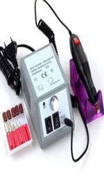 WholeElectric Nail Art Drill Manicure Set File Grey Nail Pen Machine Set Kit With EU Plug 6756900