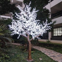 3.5M 3456LEDS Shiny LED Cherry Blossom Christmas Tree Lighting Waterproof Garden Landscape Decoration Lamp For Wedding Party