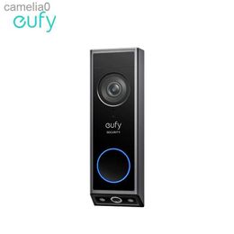 Doorbells eufy Security Video Doorbell E340 Dual Cameras with Delivery Guard 2K Full HD Colour Night Vision Wired or Battery PoweredL231120