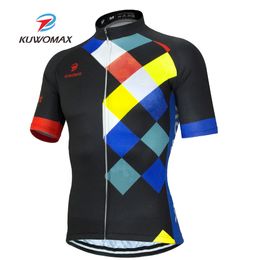 Cycling Shirts Tops KUWOMAX Pro Team Cycling Jersey Ropa Ciclismo Quick-Dry Sports Jersey Cycling Clothing cycle bicycle Wear pro Jersey. 230420